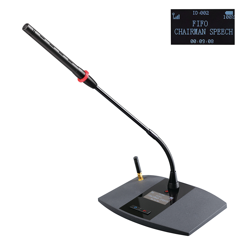 SY-C6030 2.4G视频跟踪无线数字会议单元 长杆
